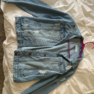 Jean Jacket Distressed